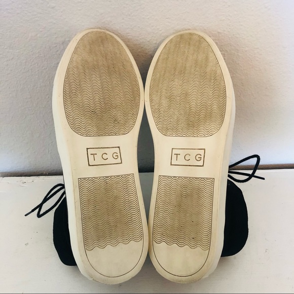 TCG Thoroughly Crafted Goods Porter Black Leather Men’s High Top Sneakers 12 - Picture 10 of 10